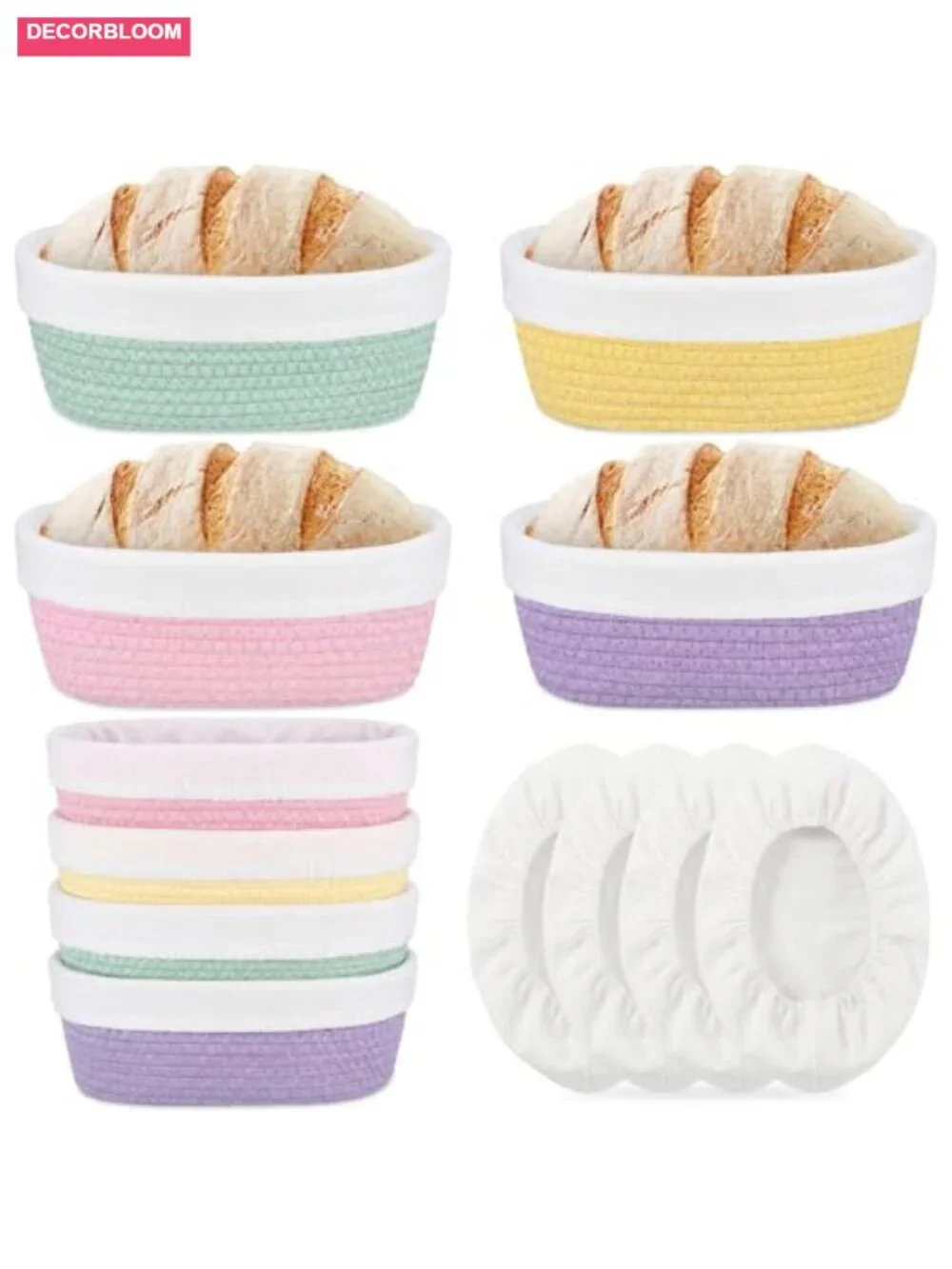 Bread Proofing Basket Set 10